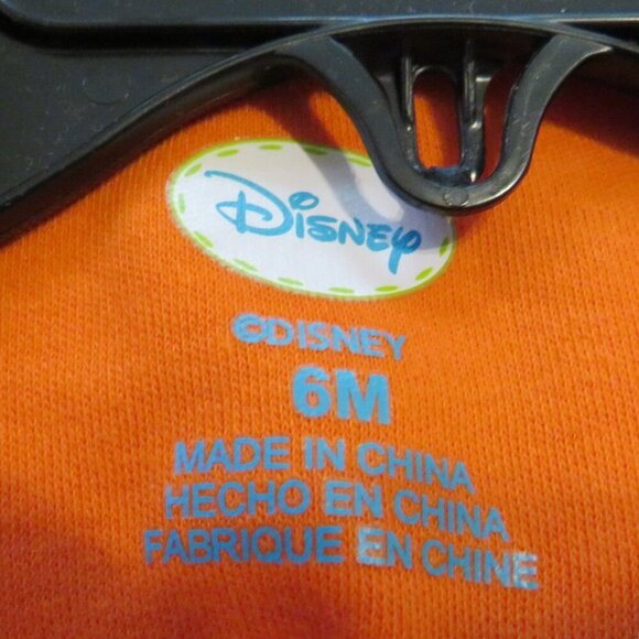 Baby Winne the Pooh Whale Watching Bodysuit Disney 6mts 100% cotton - Picture 5 of 7